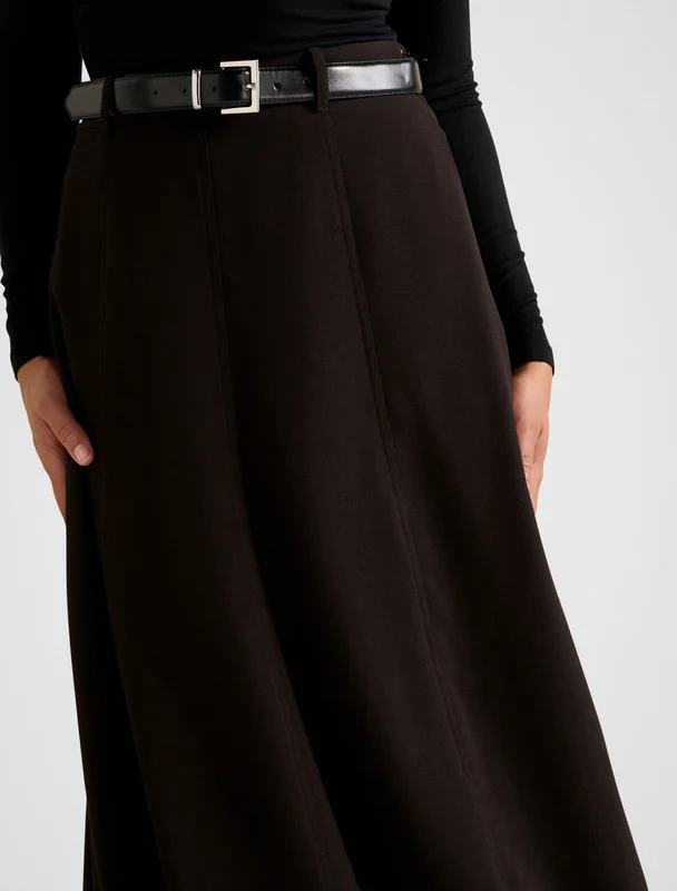 forever new  Sk5761-Black Women's Skirt for Women | Best Price UAE